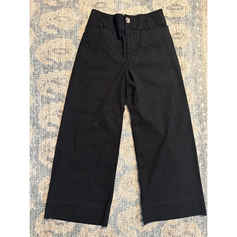 Anthropologie Maeve Colette Wide-Leg Pants size 27P Excellent Condition‎